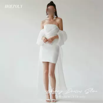 Женское вечернее платье-Русалка с открытыми плечами, без рукавов