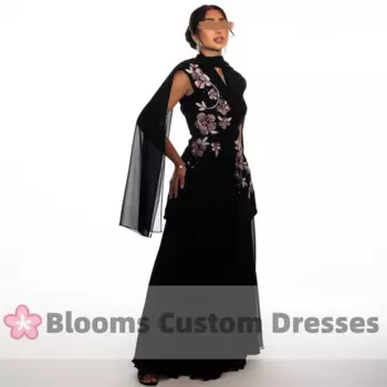 Женское вечернее платье с блестками, а-силуэт