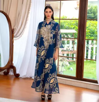 Женское вечернее платье в этническом стиле