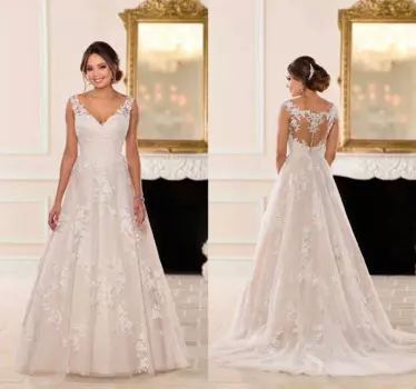 Женское винтажное платье It's yiiya, белое платье с длинным рукавом и пуговицами на спине