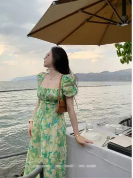 Женское винтажное платье в стиле «лолита»