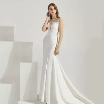 Женское винтажное вечернее платье с юбкой-годе