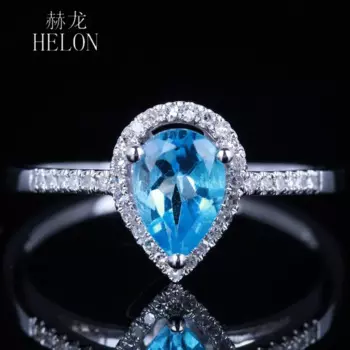 Женское золотое кольцо с фианитом, из белого золота 9 к 375 пробы