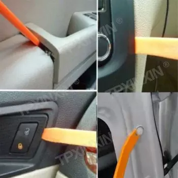 Жесткий автомобильный радиоприемник, дверной зажим, панель, отделка аудио, набор инструментов для удаления, пластик, 4 шт.