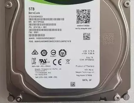 Жесткий диск для ST5000DM003 BARRACUDA 5TB 3,5 128M SATA