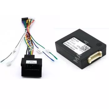 Жгут проводов Android, адаптер кабеля питания с коробкой Canbus для Ford Mondeo 2007-2013 S-MAX 2001-2008 Focus, автомобильный мультимедийный плеер