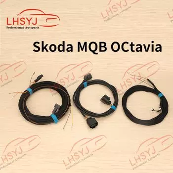 Жгут проводов бокового вспомогательного кабеля замены движения, кабель обнаружения слепых зон для VW MQB Golf 7 MK7 Passat B8 Variant MQB для Skoda Octavia