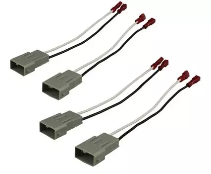 Жгут проводов динамика HONDA подключает послепродажное обслуживание на комплект вилок адаптера OEM, разъем, кабель-адаптер, 1 пара