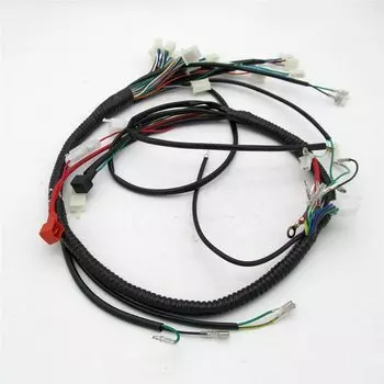 Жгут проводов для мотоцикла, жгут проводов для больших динозавров 150 куб. См 250 куб. См, яма, квадроциклов, кроссовых мотоциклов