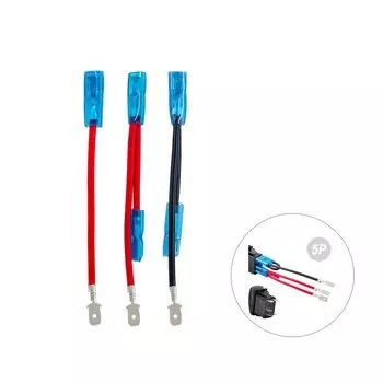 Жгут проводов-перемычек, мостовые кабели, гнездовой клеммный разъем для 1/2/3/4/5/6/7/8 Gang, панель кулисного переключателя, проводка автомобиля, лодки, квадроцикла