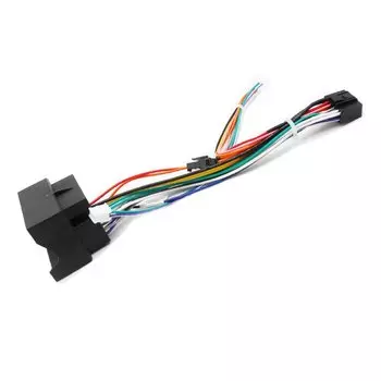 Жгут проводов Quadlock, 16-контактный разъем для разъема Quad Lock, адаптер кабеля автомобильного радио для Golf Mk5 Mk6 Jetta 6 Octavia Mk1 Mk2