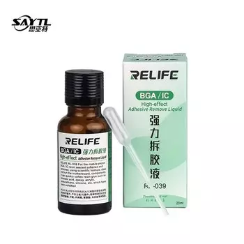 Жидкий клей RELIFE для смягчения и удаления клея из смолы, инструменты для ремонта материнской платы