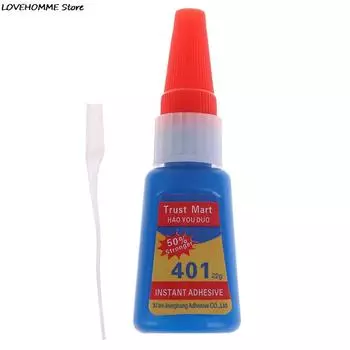 Жидкий Супер-клей 20 мл 401 мгновенный сильный клей для кожи дерева резины металла стекла цианоакрилата Diy клей