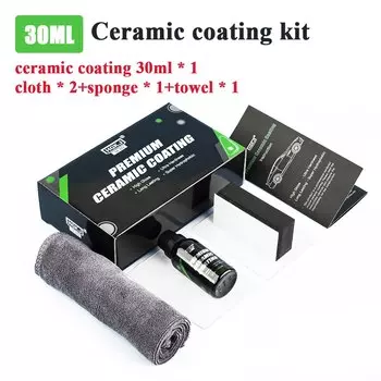 Жидкое керамическое покрытие 9H для автомобилей, гидрофобное Хрустальное покрытие для защиты от царапин, уход за лакокрасочным покрытием, наноматериалы, восковое автомобильное детейлище HGKJ