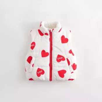 Жилет с воротником-стойкой, зимний, 231185