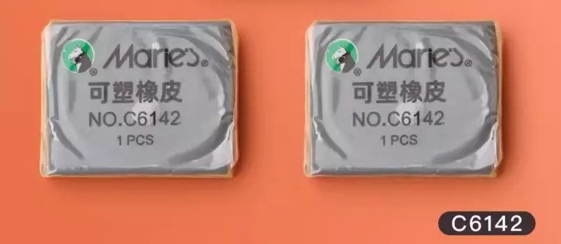 Живопись Maries, пластичность, резиновый мягкий ластик, протирание, замешенная резина для художественного рисования, дизайн, эскиз, пластилин, канцелярские принадлежности