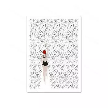 Живопись на холсте jiyuexiangyun летняя абстракция