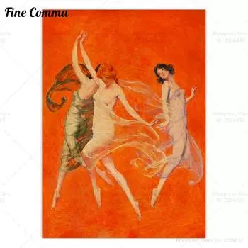 Живопись "Три Грации" Fine Comma