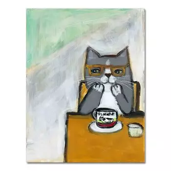 Живопись "Жизнь кошки", AliPaint