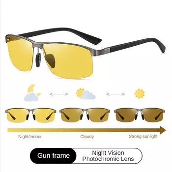 ZHIYI Chameleon очки для вождения мужские дневные очки ночного видения антибликовые фотохромные поляризационные солнцезащитные очки Gafas De Sol Hombre