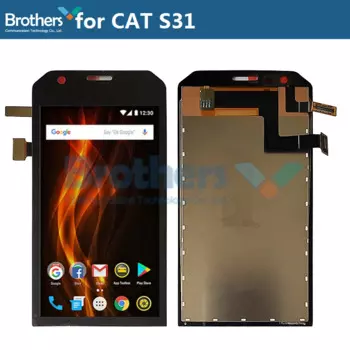 ЖК-экран для Cat S31, ЖК-дисплей для Cat S31, ЖК-дисплей в сборе, сенсорный экран, дигитайзер, замена телефона, проверенная Рабочая поверхность