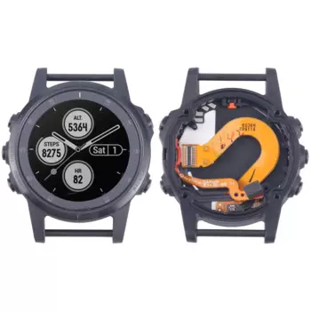 ЖК-экран для Garmin Fenix 5S Plus и цифровой преобразователь в сборе с рамкой (версия Sapphire)
