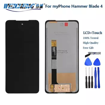 ЖК-экран для myPhone Hammer Blade 4 + сенсорный экран дигитайзер стекло в сборе для Hammer Blade4 ЖК с инструментами и лентой