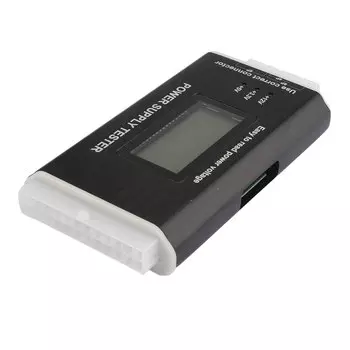 ЖК-цифровой дисплей, ПК, компьютер, ATX, 20/24-контактный блок питания, тестер, проверка, быстрое питание банка, измеритель мощности, диагностический тестер, инструмент