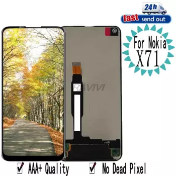 ЖК-дисплей 6,39 дюйма 8,1 Plus для Nokia X71, ЖК-дисплей с сенсорным экраном и дигитайзером в сборе, Замена для Nokia 1172 Plus TA-1167 1188