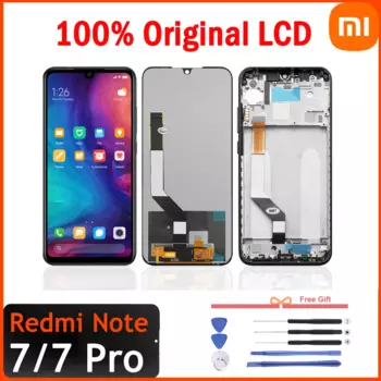 ЖК-дисплей 6,3 "для Xiaomi Redmi Note 7, сменный сенсорный экран для Redmi Note 7 Pro, M1901F7H, M1901F7G, M1901F7I, M1901F7S, оригинал