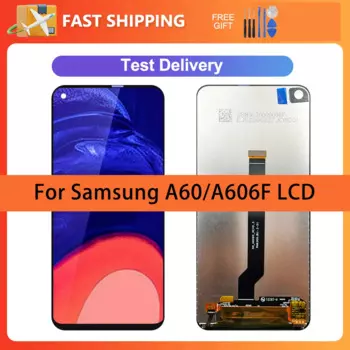 ЖК-дисплей 6,3 дюйма для Samsung Galaxy A60 A606 A6060, дисплей с сенсорным экраном и дигитайзером в сборе с рамкой для дисплея M40