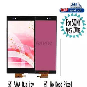 ЖК-дисплей 6,44 дюйма XL39h XL39 для SONY Xperia Z Ultra, ЖК-дисплей с сенсорным экраном и дигитайзером в сборе, Замена для SONY Xperia Z Ultra