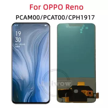 ЖК-дисплей 6,4 "TFT для OPPO Reno PCAM00, PCAT00, CPH1917, ЖК-дисплей, сенсорная панель, дигитайзер, полная сборка, замена