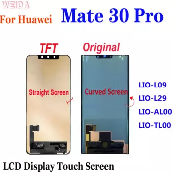 ЖК-дисплей 6,53 дюйма для Huawei Mate 30 Pro, дисплей с сенсорным экраном и дигитайзером в сборе для смартфонов Huawei Mate 30 Pro, ЖК-инструменты