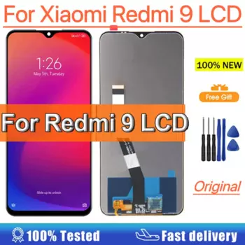 ЖК-дисплей 6,53 дюйма для Xiaomi Redmi 9 M2004J19G M2004J19C, дисплей с сенсорным экраном и дигитайзером для Redmi 9, запасные части в сборе