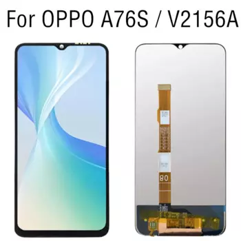 ЖК-дисплей 6,58 дюйма для Vivo Y76S, V2156A, ЖК-дисплей, сенсорный датчик, дигитайзер в сборе для vivo Y76S, детали для замены ЖК-дисплея
