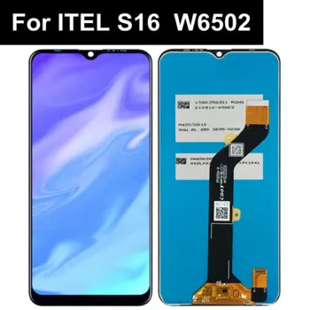 ЖК-дисплей 6,6 дюйма S16 W6502 для ITEL S16, ЖК-дисплей, детали для замены дисплея Itel W6502