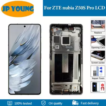 ЖК-дисплей 6,78 дюйма AMOLED для ZTE nubia Z50S Pro NX713J, дисплей с сенсорным экраном и дигитайзером в сборе для nubia Z50 S Pro, сменный ЖК-дисплей