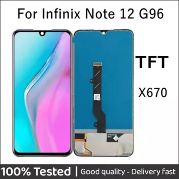 ЖК-дисплей 6,7 "TFT для Infinix Note 12 G96, ЖК-дисплей с сенсорным экраном и дигитайзером для Infinix X670, ЖК-дисплей