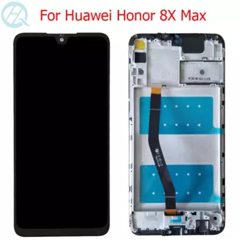 ЖК-дисплей 7,12 дюйма для Huawei Honor 8X Max, дисплей с рамкой и дигитайзером сенсорного экрана в сборе, ARE-AL00 AL10, ЖК-экран