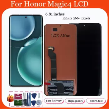 ЖК-дисплей AMOLED 6,81 дюйма для Honor Magic4, дисплей с сенсорным экраном и дигитайзером в сборе, Замена для HUAWEI Honor Magic 4, ЖК-дисплей