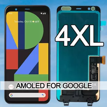 ЖК-дисплей AMOLED для Google Pixel 4 XL, запасной ЖК-дисплей для Google Pixel 4XL, Ремонт ЖК-дисплея