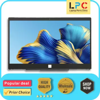 ЖК-дисплей для HP Pavilion X360 15-CR Series, фото дисплей с рамкой FHD 1920 1080, новый оригинальный экран