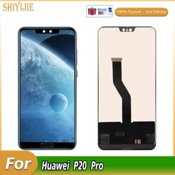 ЖК-дисплей для Huawei P20 Pro, ЖК-дисплей с сенсорным экраном и дигитайзером в сборе, Замена для Huawei P20 Plus, ЖК-дисплей, телефон