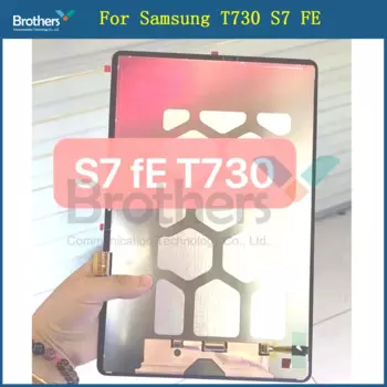ЖК-дисплей для Samsung Tab S7 FE T730 T733 T735 T736 T737 T738, дисплей с сенсорным экраном и дигитайзером в сборе, Новинка