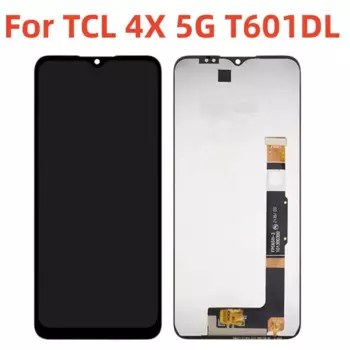 ЖК-дисплей для TCL 4X 5G T601DL 6,52 дюйма, ЖК-дисплей с полным сенсорным экраном, замена стекла в сборе