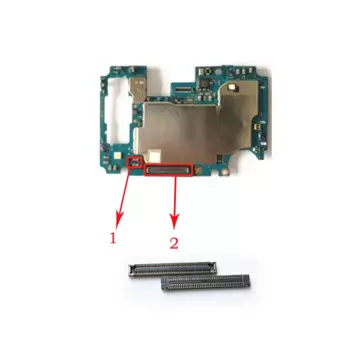ЖК-дисплей FPC Разъем для зарядного устройства Samsung Galaxy A70 A705 USB контактный разъем для зарядки аккумулятора