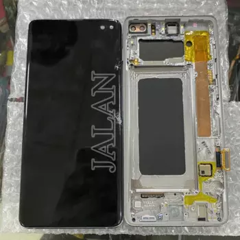 ЖК-дисплей Have Dot Broken для Sam s20u s20 plus s22u s21u Practice ЖК-дисплей How To Do Repair Lcds Стекло и отдельная средняя рамка
