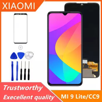 ЖК-дисплей MiCC9 для Xiaomi Mi 9 lite, ЖК-дисплей с сенсорным экраном и дигитайзером в сборе, детали для Xiaomi Mi CC9, ЖК-дисплей