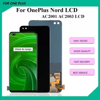 ЖК-дисплей Oled для OnePlus Nord AC2001 AC2003, ЖК-дисплей, сенсорный экран, дигитайзер, панель в сборе для oneplus 8Z LCD